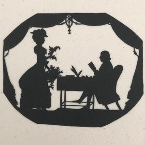 💖 Handmade PaperCut Silhouette Scherenschn…